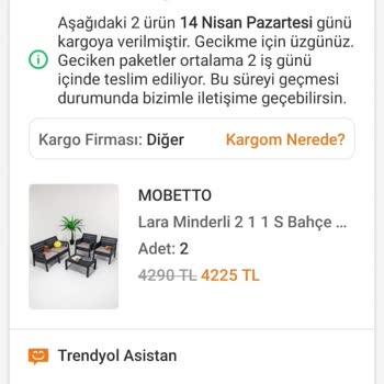 45 Gündür Teslim Edilmeyen Koltuk Siparişi Ve İlgisiz Müşteri Desteği