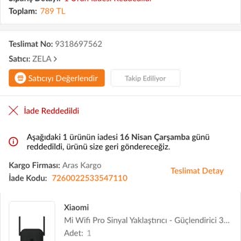 Arızalı Ürünün İadesi Reddedildi, Üç Haftadır Çözüm Bekliyorum