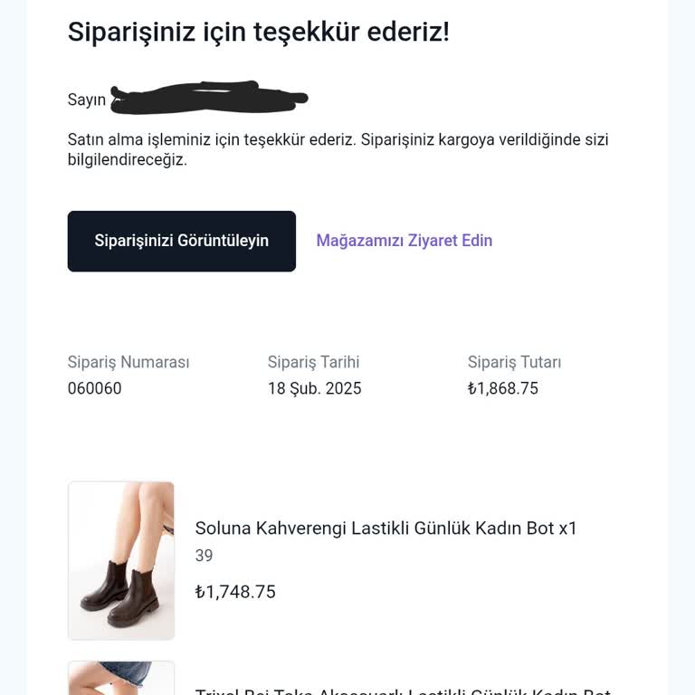 Siparişim Eksik Geldi, Müşteri Hizmetleri Sorunu Çözmüyor