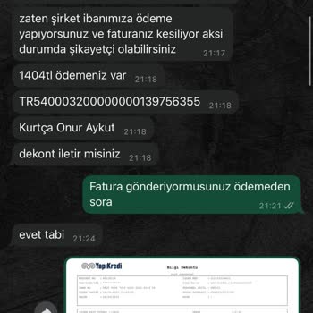 Ödeme Yapılan Ürünlerin Gönderilmemesi Ve İletişimsizlik