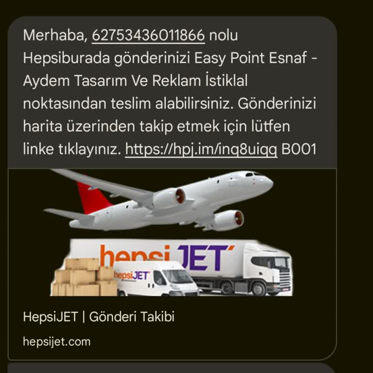 Hepsijet Kargo Teslimatı İlçeye Yapılmadı, Esnaf Noktasına Bırakıldı
