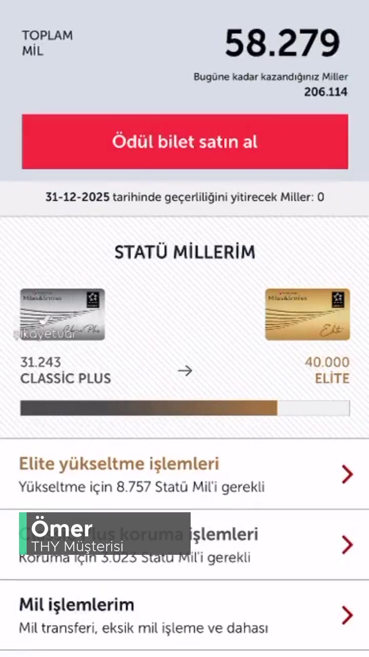 THY Uygulaması Statü Mil Yerine Yanlışlıkla Bonus Mil Aldırdı! videonun kapak resmi