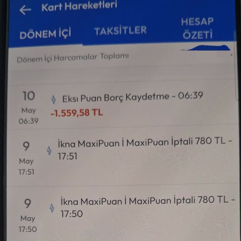 Kredi Kartı Borçlandırması Ve Yetersiz Müşteri Hizmeti