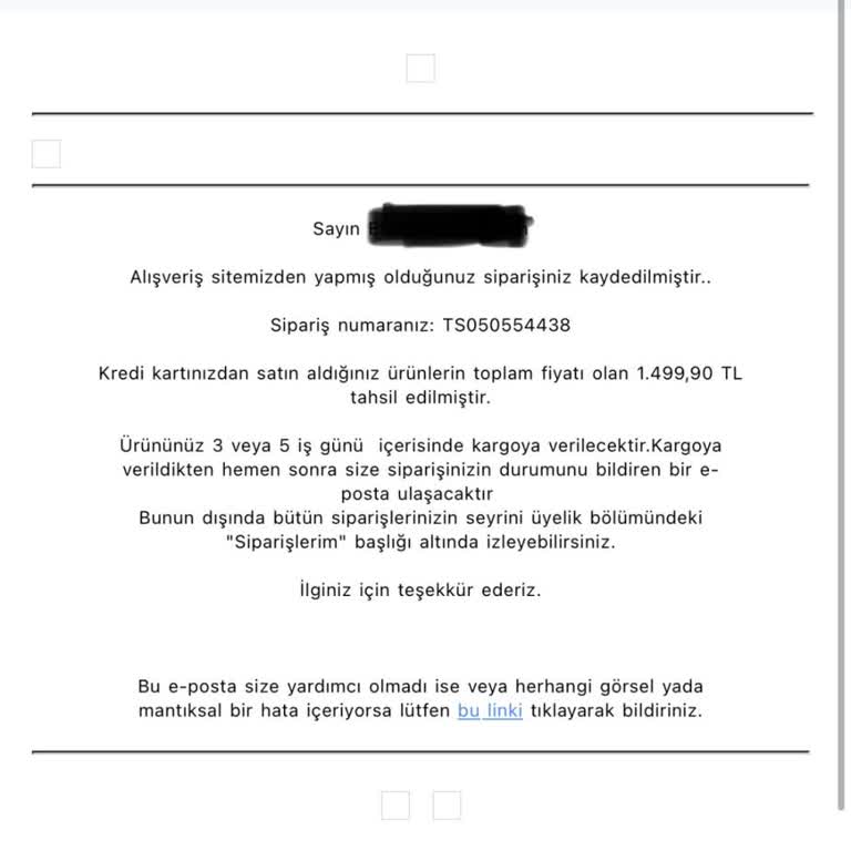 Siparişim Gönderilmedi, İletişime De Ulaşamıyorum