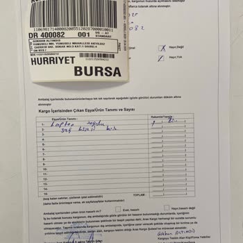 Kargo Tutanağı Yüzünden İade Sürecim Aksadı