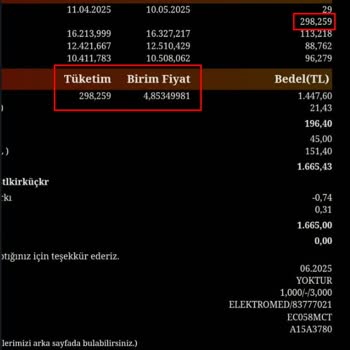 Yeni Tarife Öncesi Yüksek Fatura Ve Yanlış Uygulama Mağduriyeti