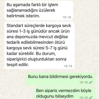 Mavi'den Aldığım Ürünün Kargoya Verilmemesi Ve İptal Sorunu