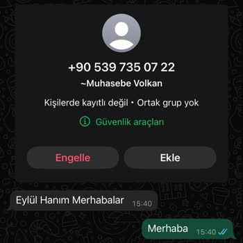 Sipariş Sonrası Kapora Ve İletişim Sorunları