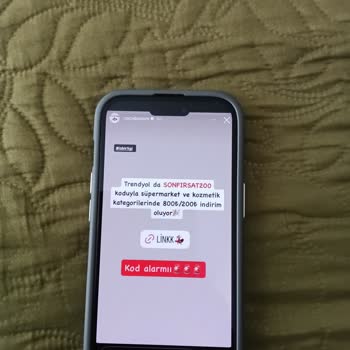 İndirim Kodu 5 Dakikada Tükendi, Hayal Kırıklığı Yaşadım