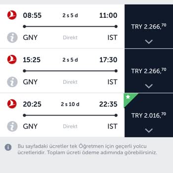 THY Öğretmen İndirimi Uygulanmıyor, Yanıltıcı Kampanya