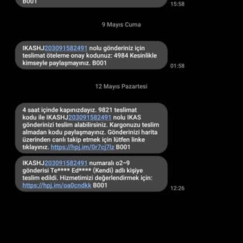 Teslim Edilmeden Teslim Edildi Olarak İşaretlenen Kargo Ve İlgisiz Müşteri Hizmeti