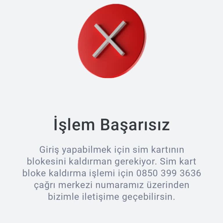 A101 Sim Blokesinin Uzun Süredir Kaldırılamaması