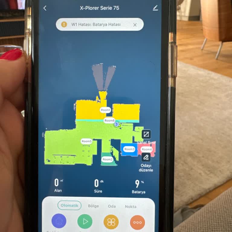 Tefal Robot Süpürgede Sürekli Batarya Hatası Ve Destek Sorunu