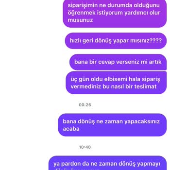 Siparişim Zamanında Kargoya Verilmedi, İletişim Kurulamadı