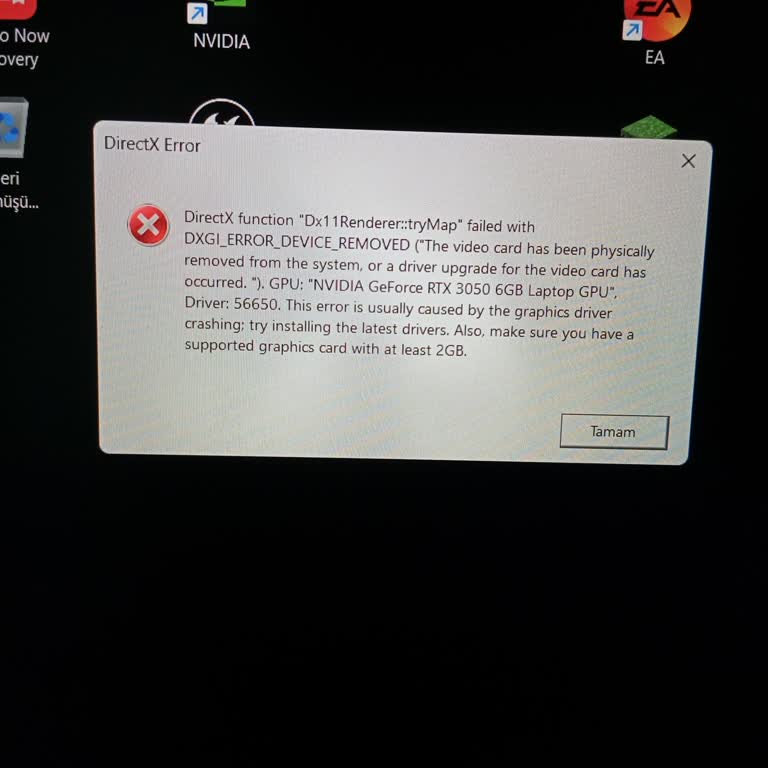 Satıcının Yanlış Bilgisiyle Aldığım Laptop Oyunları Açmıyor
