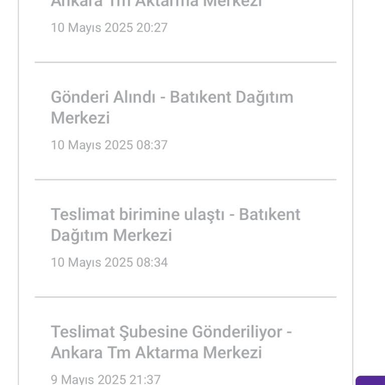 Hepsijet Kargo Siparişim Yanlış Dağıtım Merkezine Yönlendirildi, Teslimat Gecikti