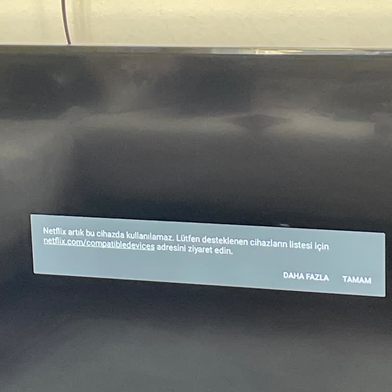 Onvo 430V6000f Televizyonda Netflix Ve Disney+ Desteği Sorunu