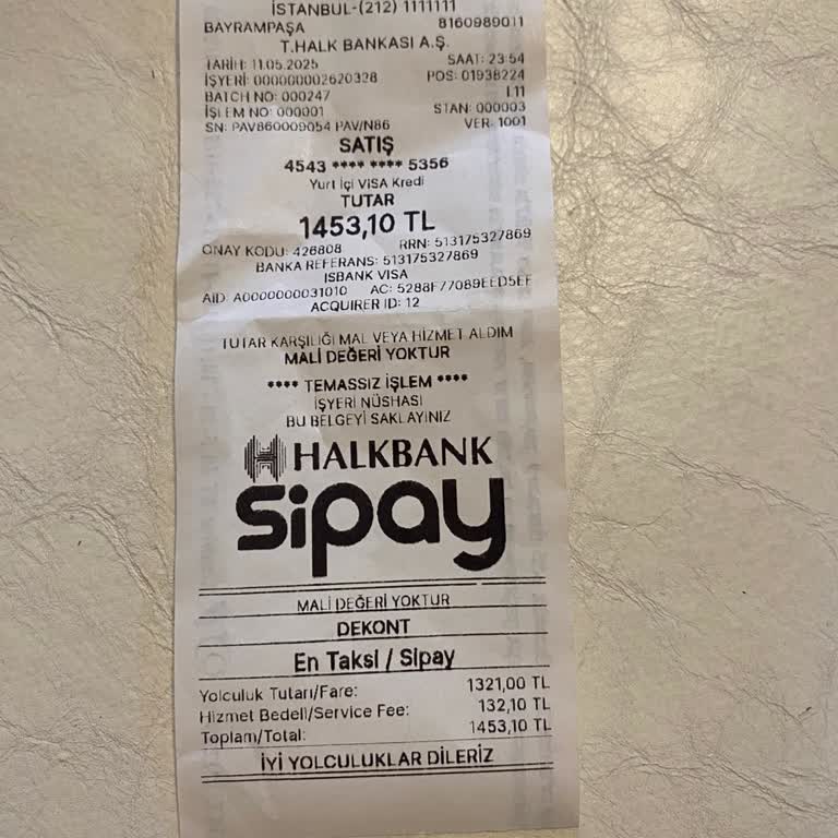 Taksi Ücretinde Fahiş Fark Ve Faturasız İşlem