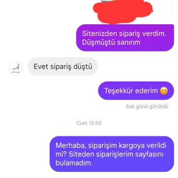 Sipariş Sonrası İletişimsizlik Ve Müşteri Mağduriyeti