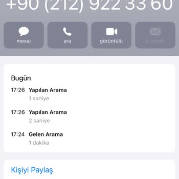08509010328 Bilinmeyen Numaralardan Kişisel Bilgi Talebiyle Yaşanan Mağduriyet Ve Güvenlik Endişesi