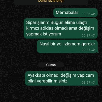 Sipariş Sonrası İletişimsizlik Ve Değişim Sorunu