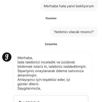 Kusurlu Ürünlerin İadesi Reddedildi, Destek Hattı Yetersiz
