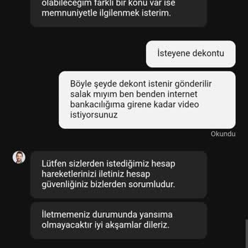 Yatırım İşlemim Gerçekleşmedi, Mağdur Edildim