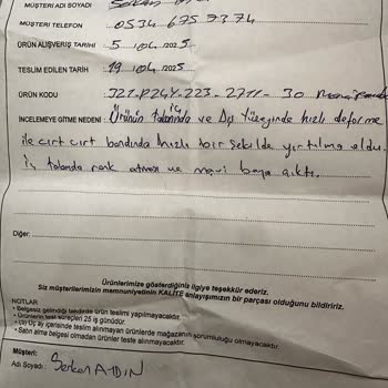 2 Haftada Deforme Olan Sandalet Ve Hayal Kırıklığı