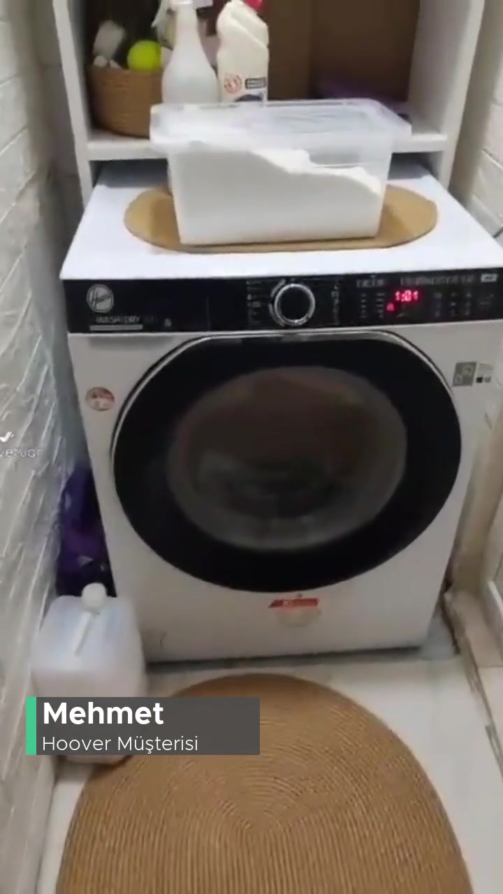 Hoover Kurutmalı Çamaşır Makinesinden Ses Çıkıyor! videonun kapak resmi