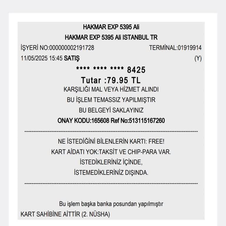 Pos Cihazı Arızası Ve Para İadesi Sorunu Yaşadım