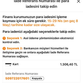 Temu Alışverişinde İptal Edilen Siparişin İadesi Yapılmadı