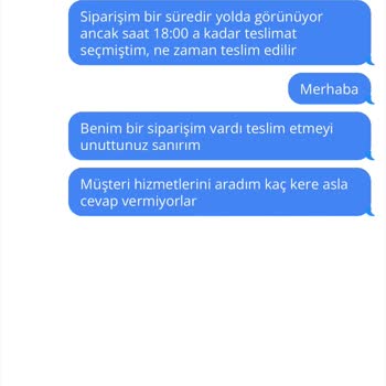 Çiçek Teslimatı Gecikti, Bilgi Ve Destek Alamadım