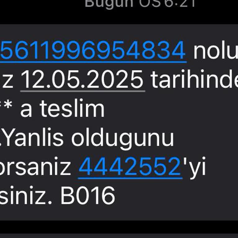 Aras Kargo Medyan Şubesi Teslimat Ve İletişimde Büyük Sorunlar Yaşatıyor