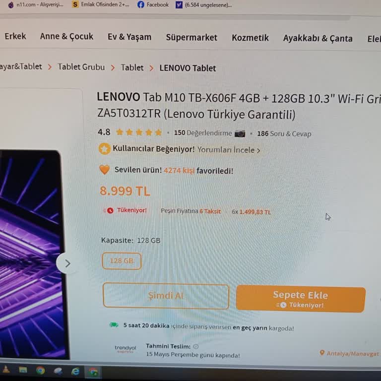 Lenovo Tablet Tamir Ücreti, Yeni Üründen Pahalı!