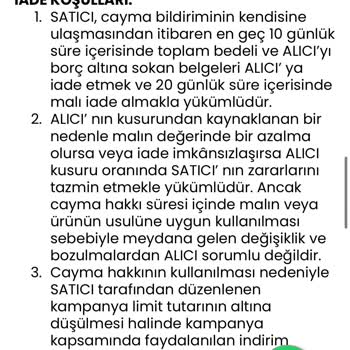 İade Hakkım Keyfi Olarak Reddedildi, Tüketici Hakları İhlali!