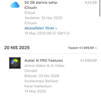 Yanlış Bilgilendirme Sonucu Yıllık Üyelik Ücreti Alındı