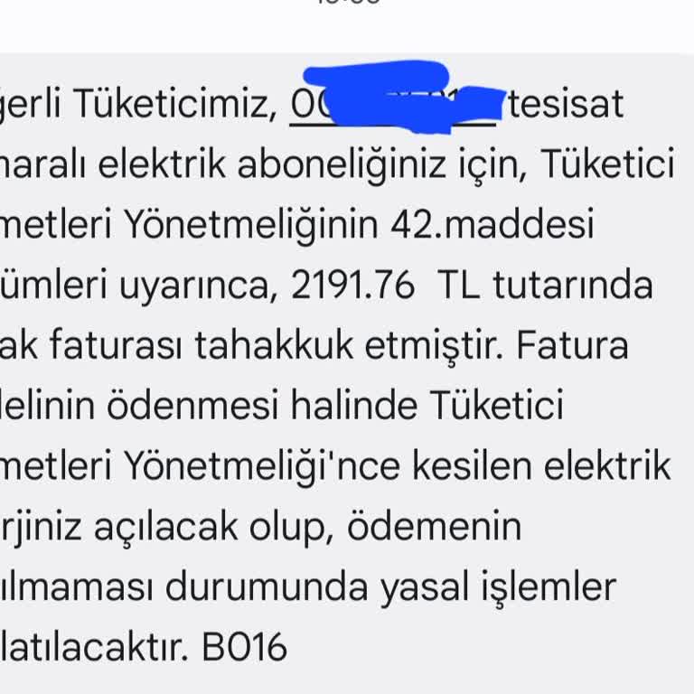 Kaçak Elektrik İddiası Ve Bilgilendirme Eksikliği Hakkında Şikayetim Var