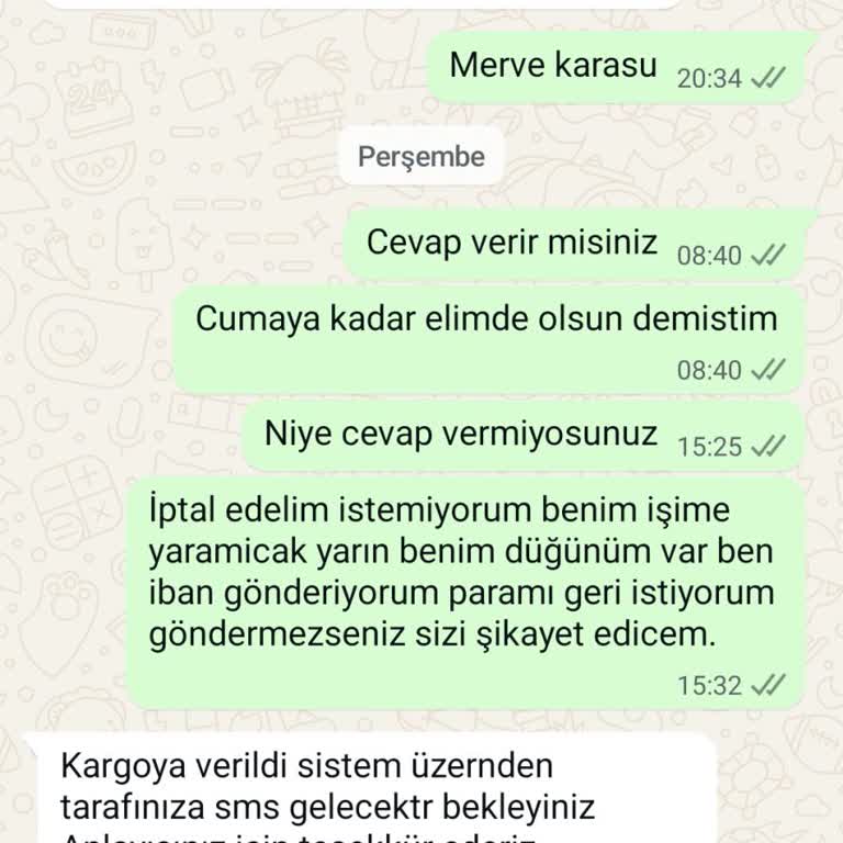 Paramı Göndermediler Mesajlarıma Cevap Vermiyorlar