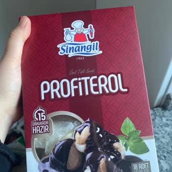 Aldığım Profiterol Toplarında Yanık Ve Ağır Koku Sorunu