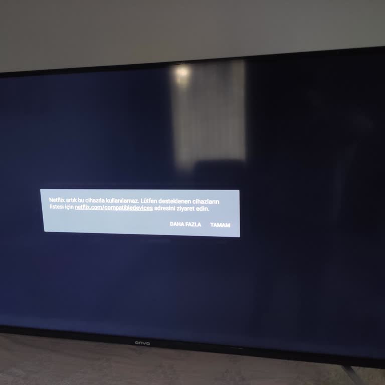 Onvo TV'de Netflix Erişim Sorunu Ve Kalıcı Çözüm Beklentisi