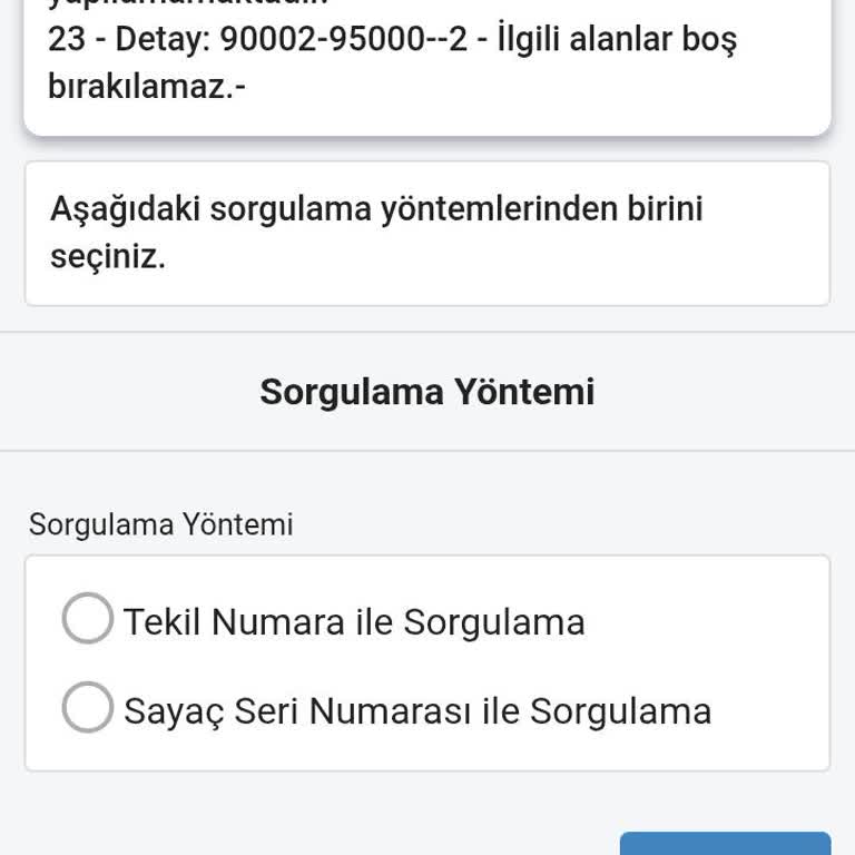 Online Abonelik Başvurusunda Sürekli Hata Alıyorum, İşlemim Tamamlanamıyor