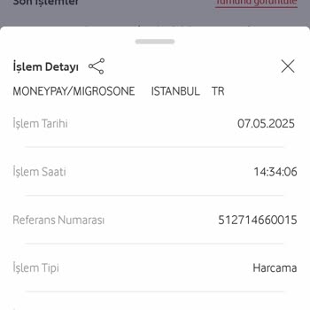 Migros Hemen'de Sanal Karttan Çift Çekim Ve İade Sorunu