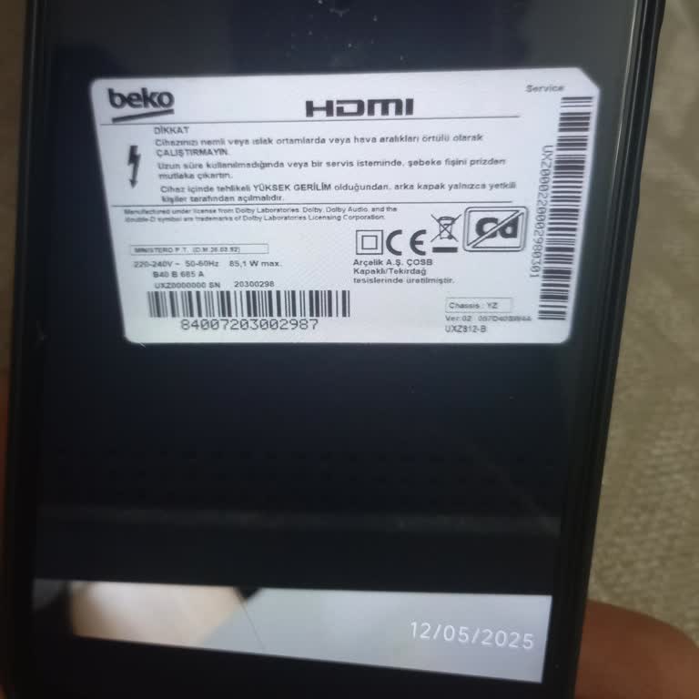 Beko Televizyonum Açılmıyor, Destek Bekliyorum