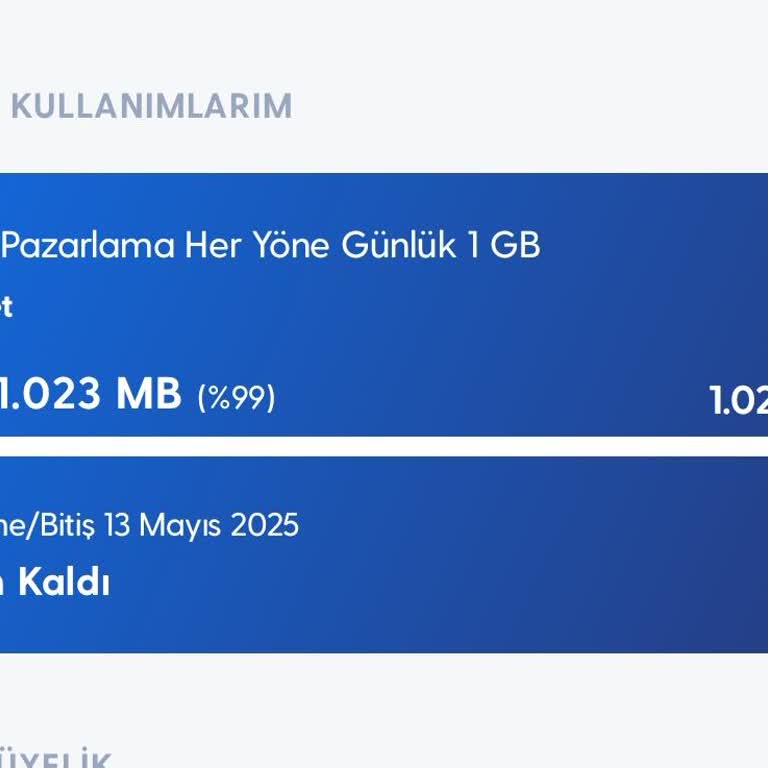 Yüklenen İnternet Paketim Aktif Görünmesine Rağmen Kullanılamıyor