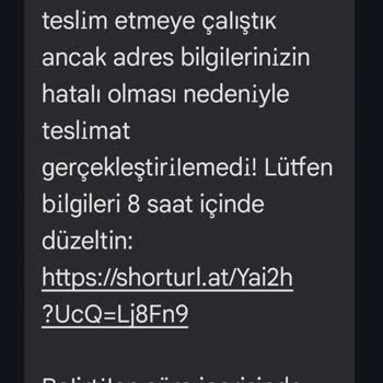 Bilinmeyen Numara Üzerinden Şüpheli Mesaj Ve Grup Oluşturulması