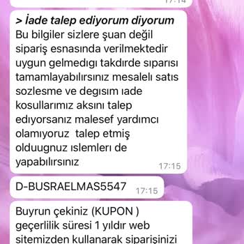 Para İadesi Yerine Değişim Kartı Verilmesi Mağduriyet Yarattı