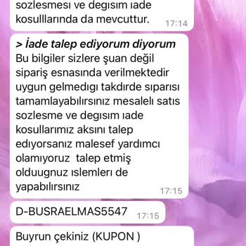 Para İadesi Yerine Değişim Kartı Verilmesi Mağduriyet Yarattı