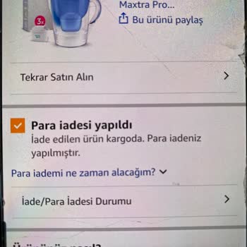 Hasarlı Ürün Sonrası İade Sorunu Ve Hediye Kartı Mağduriyeti