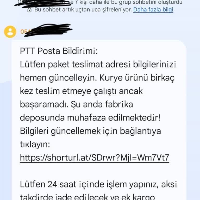 Numaramdan İzinsiz RCS Mesajları Gönderildi