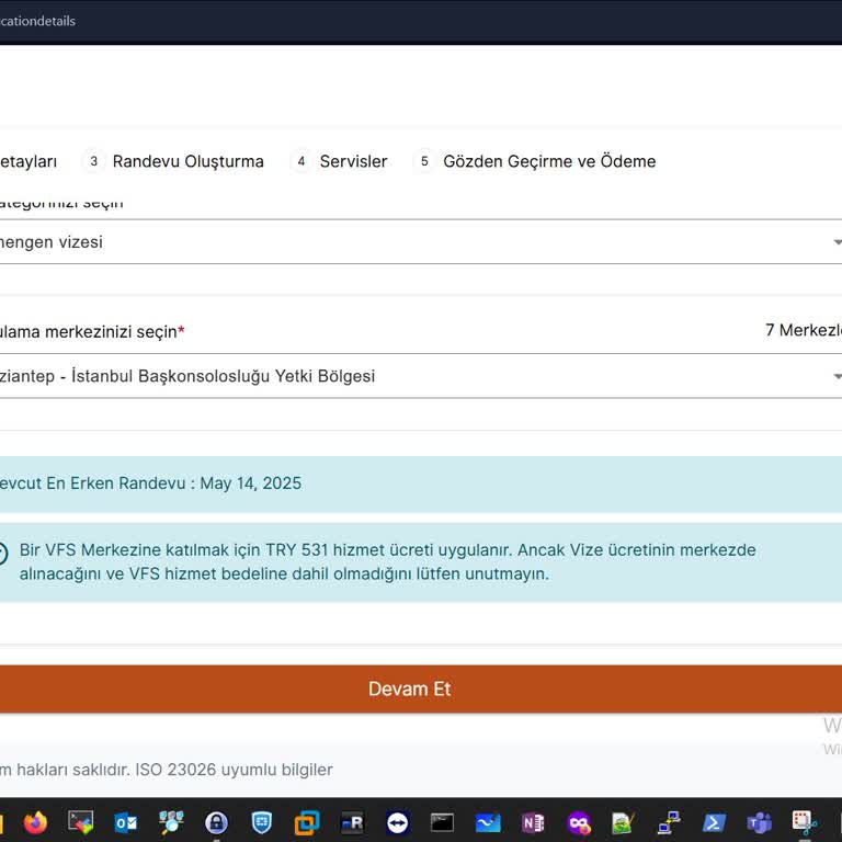 Vize Randevu Sisteminde Ödeme Ve Aktivasyon Sorunlarıyla Günlerdir İlerleyemiyorum